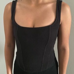 Knit Corset Top